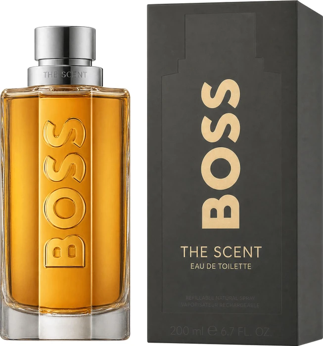Hugo Boss The Scent Eau de Toilette nachfüllbar, 200ml