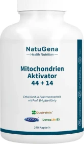 NatuGena Mitochondrien Aktivator 44+14 Kapseln, 240 Stück