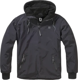 Brandit Windbreaker Luke Anorak schwarz (Herren)