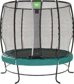 Exit Toys Lotus Premium mit Sicherheitsnetz 253cm Trampolin grün