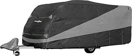 Brunner Caravan Cover 12M 400-450cm dunkelgrau/grau