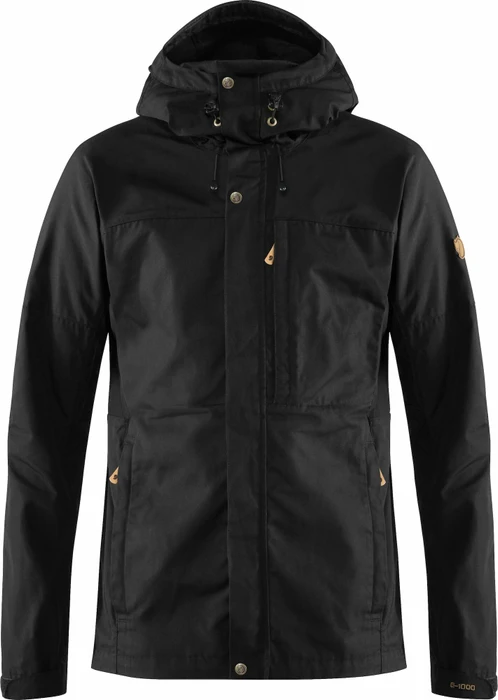 Fjällräven Kaipak Funktionsjacke schwarz (Herren)