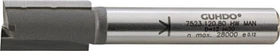 Guhdo 7523 HW Z2 Nutfräser, (D)10x20x60mm, 1 Stück