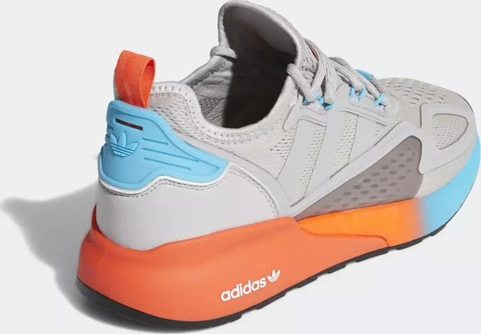 adidas ZX 2K Boost grey two/signal cyan (Damen)