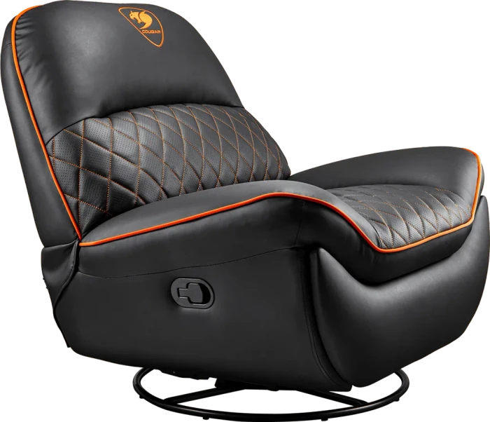 Cougar Overlord CGR-OVL-ORB Gaming-Sofa, schwarz/orange