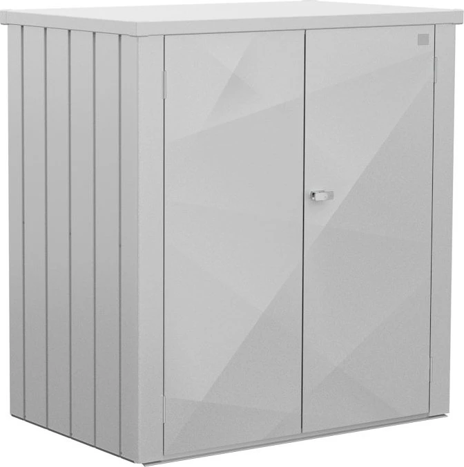 Biohort Geräteschrank Romeo L silber-metallic