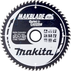 Makita Makblade Plus Kreissägeblatt 60Z, 216x2.1x30mm, 1 Stück