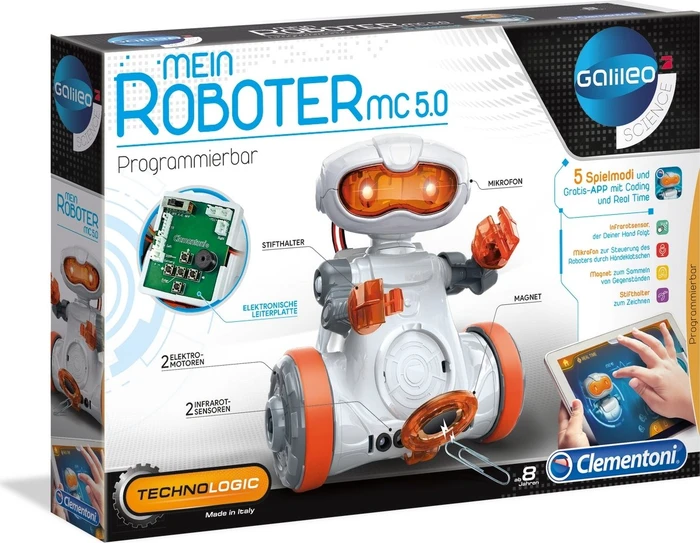 Clementoni Galileo Mein Roboter MC 5.0
