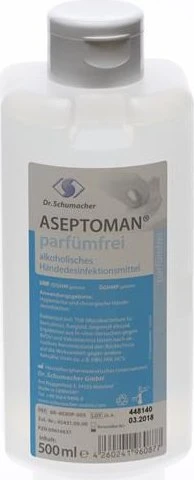 Dr. Schumacher Aseptoman parfümfrei Handdesinfektionsmittel, 500ml