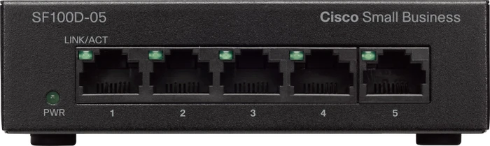 Cisco SF100 Desktop Switch, 5x RJ-45
