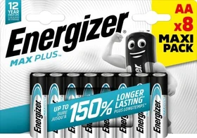 Energizer Max Plus Mignon AA, 8er-Pack