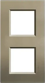 Bticino Livinglight Abdeckrahmen 2-fach, square