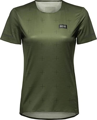 Gore Wear Contest Daily Laufshirt kurzarm utility green (Damen)