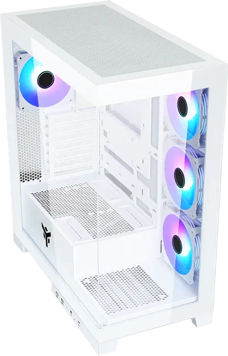iTek Showbui 45W White, Glasfenster