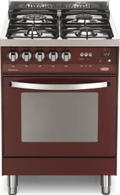 Lofra RAINBOW 60 PR66MFT/C Elektroherd mit Gas-Kochfeld edelstahl finish