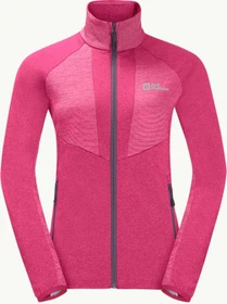 Jack Wolfskin Blattsteig FZ Jacke cameo pink (Damen)
