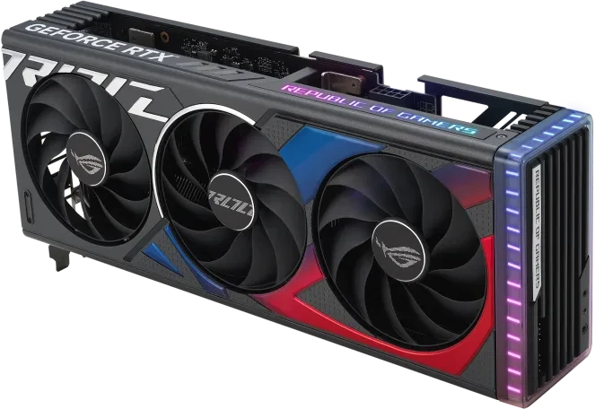 ASUS ROG Strix GeForce RTX 4060 Ti, ROG-STRIX-RTX4060TI-16G-GAMING, 16GB GDDR6, HDMI, 3x DP