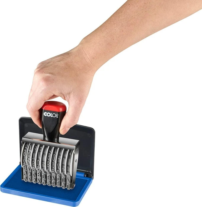 COLOP Kombibox Stempelkissen Set Micro 2 + Stempelfarbe 801, schwarz