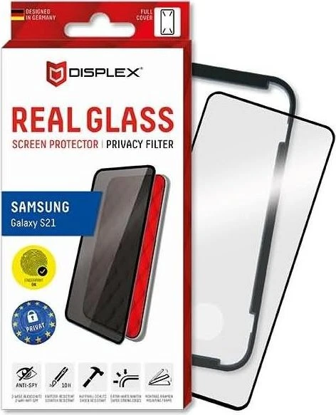 Displex Privacy Glass FC für Samsung Galaxy S21
