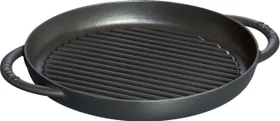 Zwilling Staub Grillpfanne rund 26cm schwarz