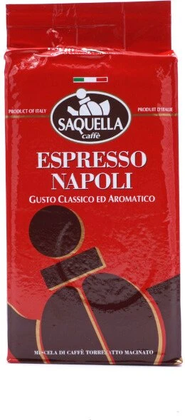 Saquella Napoli Espresso Kaffeepulver, 250g