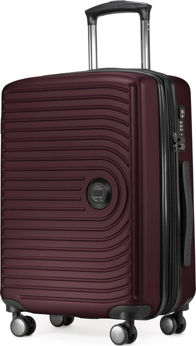 Hauptstadtkoffer Mitte TSA Spinner erweiterbar 55cm burgund