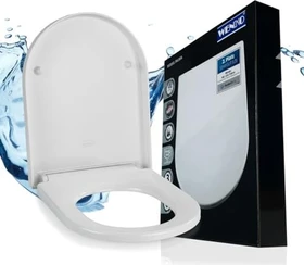 Wenko Palma WC-Sitz mit Absenkautomatik weiß