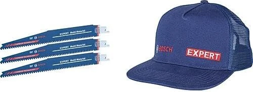 Bosch Professional EXPERT S1156XHM Multi Material Säbelsägeblatt-Set, 3-tlg.
