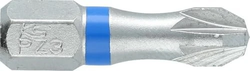 KS Tools TORSIONpower Pozidriv Bit 1/4", PZ3x25mm, 1 Stück