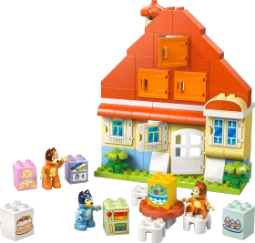 LEGO Bluey - Blueys Familienhaus mit Memory-Spiel