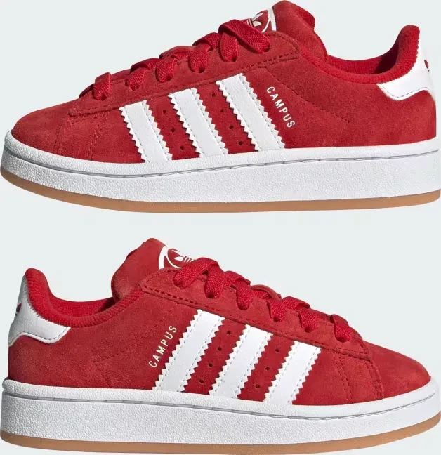 adidas Campus 00s Elastic Lace better scarlet/cloud white (Junior)