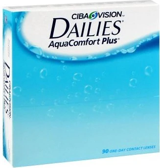 Alcon Dailies AquaComfort Plus, +6.00 Dioptrien, 90 Stück