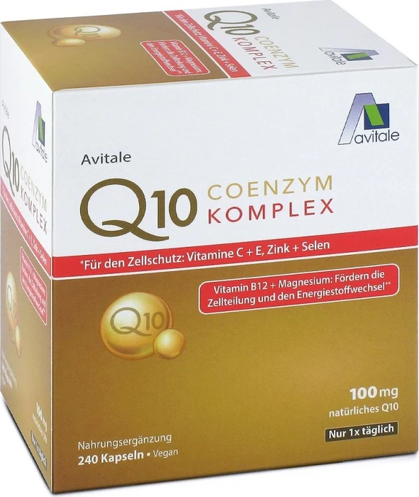 Avitale Q10 Coenzym Komplex Kapseln, 240 Stück