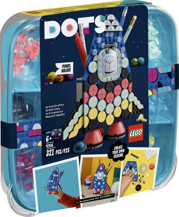 LEGO Dots - Raketen Stiftehalter