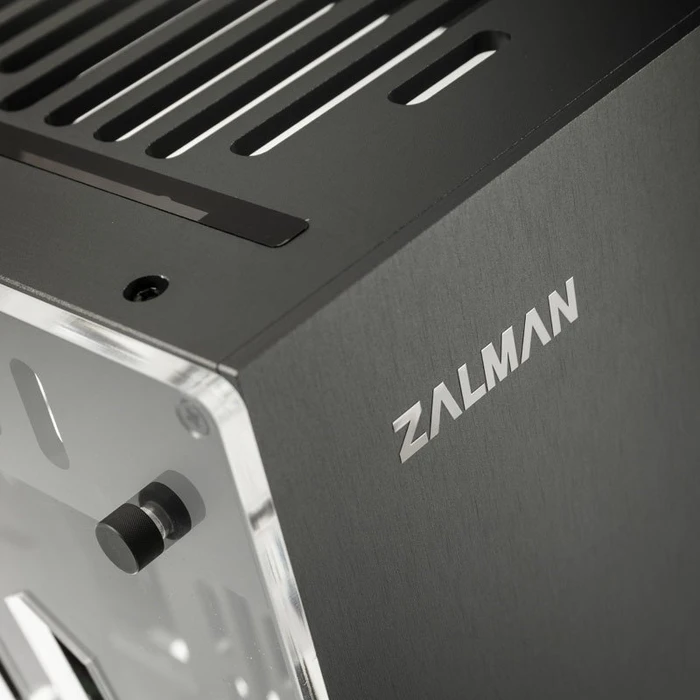 Zalman Z-Machine 300, grau, Acrylfenster, Mini-ITX