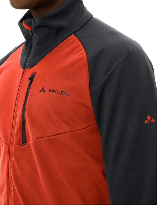 Vaude Posta II Softshell Fahrradjacke glowing red (Damen)
