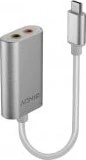 Lindy USB Typ C auf Audio Konverter, silber