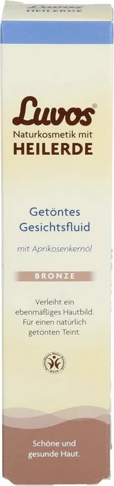 Luvos Heilerde Getöntes Gesichtsfluid bronze, 50ml