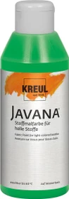 Kreul Javana Stoffmalfarbe für helle Stoffe, brillantgrün, 250ml