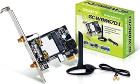 GIGABYTE GC-WB867D-I (Rev. 1.0), 2.4GHz/5GHz WLAN, Bluetooth 4.0 LE, PCIe x1