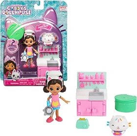 Spin Master Gabby's Dollhouse - Cat-tivity Set Lunch and Munch