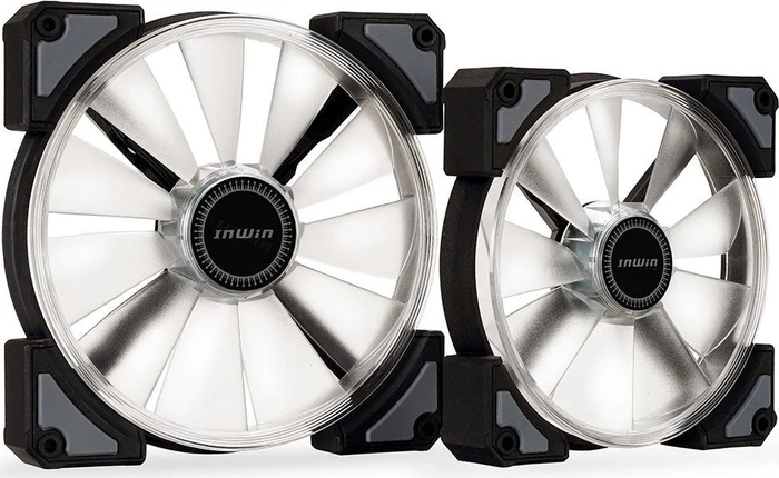 In Win Crown AC140, LED-Steuerung, 140mm, 2er-Pack