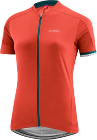 Löffler Bike Jersey FZ Pure Trikot kurzarm fire opal (Damen)