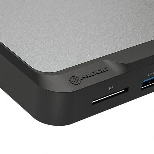 Alogic CH2 Dual 4K Universal Compact Docking Station, USB-C 3.1 [Stecker]