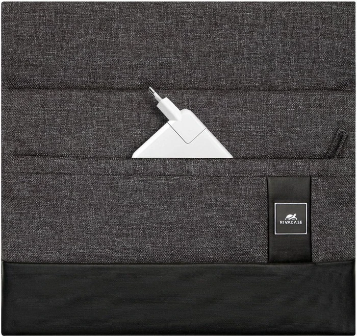 RivaCase Lantau 8802 Notebook Sleeve für MacBook Air/Pro 13" Black Melange