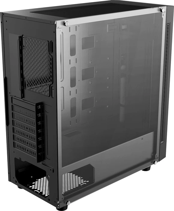 DeepCool Matrexx 55 Mesh, schwarz, Glasfenster