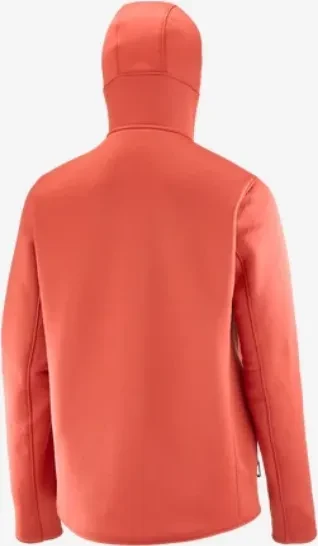 Salomon Outline Warm Hooded Jacke tandoori spice (Damen)