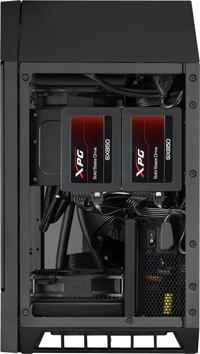 SilverStone Lucid LD03-AF, Glasfenster, Mini-ITX