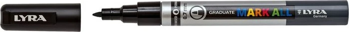 Lyra Graduate Mark All Permanentmarker 0.7mm schwarz, Blister