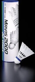 Yonex Mavis 2000 Badmintonbälle, 6 Stück